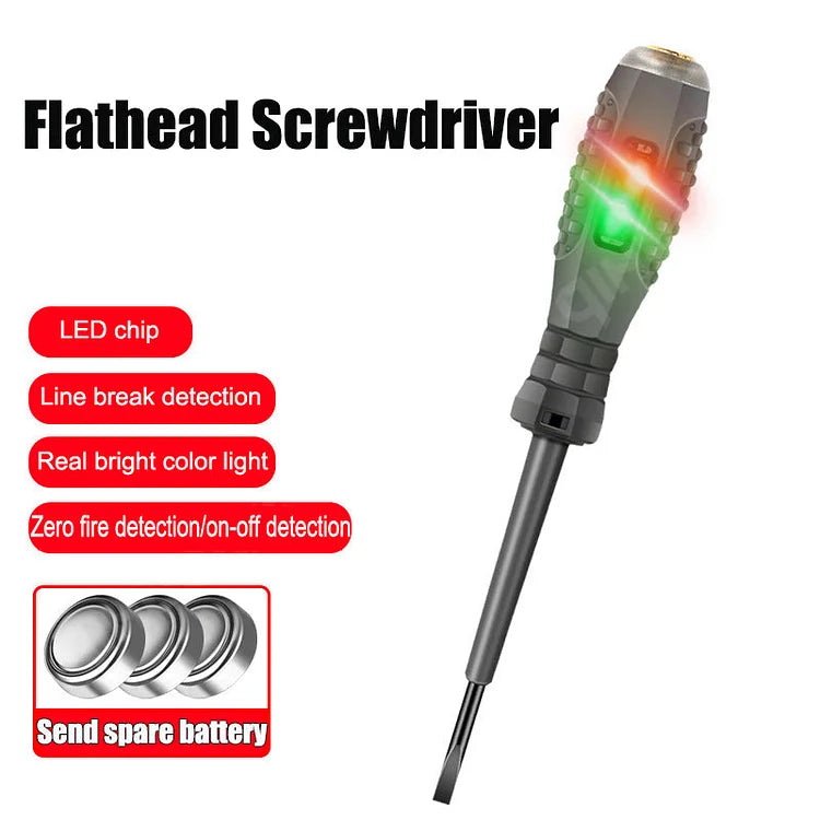 2 em 1 Chave de Fenda Magnética de Alto Torque e Detector de Eletricidade