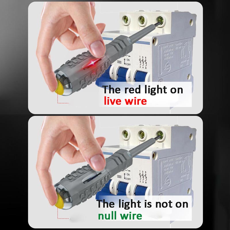 2 em 1 Chave de Fenda Magnética de Alto Torque e Detector de Eletricidade