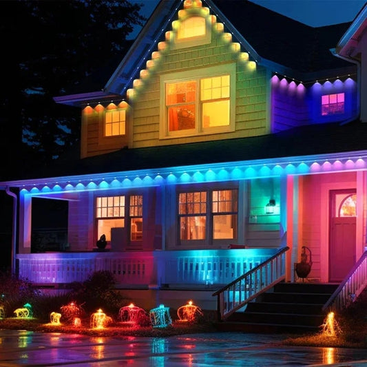 🎃Early Halloween 49%OFF✨Smart Rainbow LED Permanent Outdoor Light - Smartlight 🎁